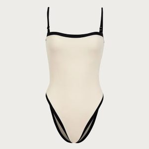 White Tummy Control Shapewear